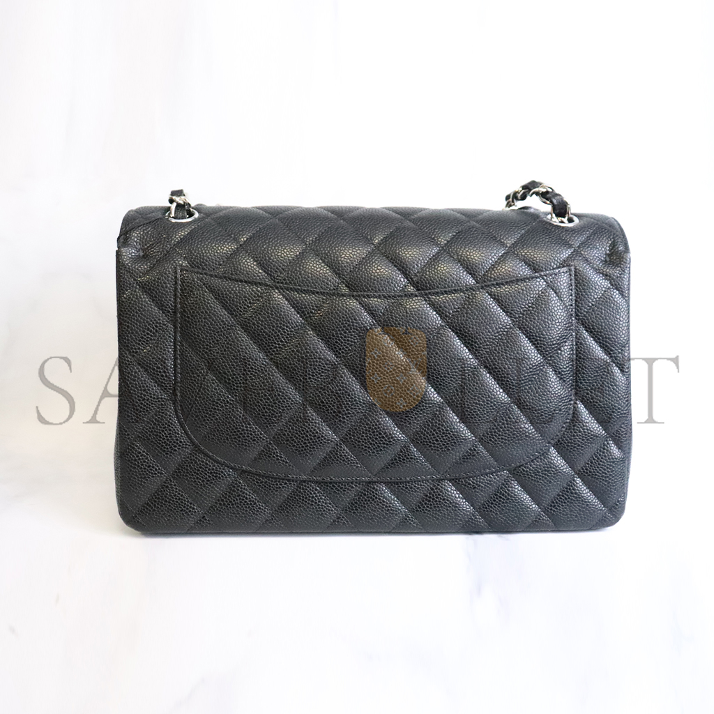 CHANEL MASTER CLASSIC FLAP SMALL BLACK A01113 (23*14.5*6cm)